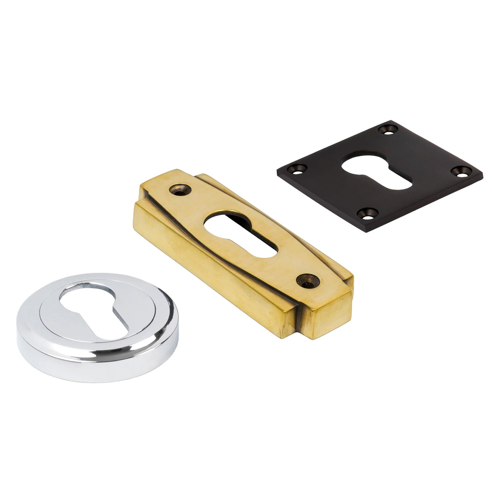 Euro Profile Escutcheons | Cylinder Keyhole Covers