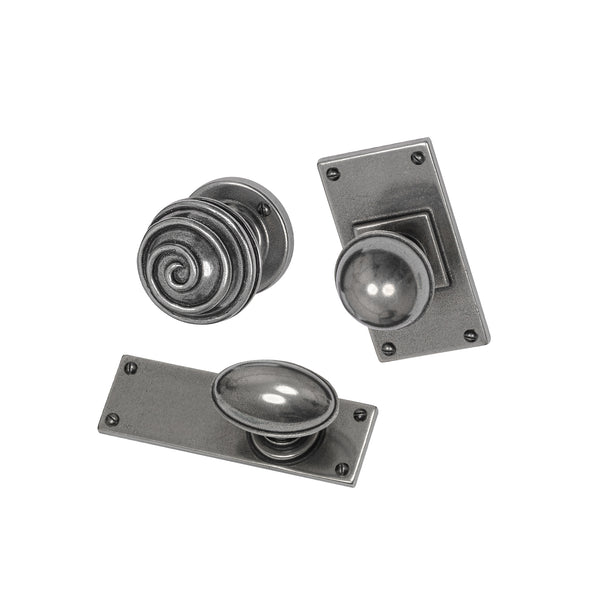 Finesse Pewter Door Knobs