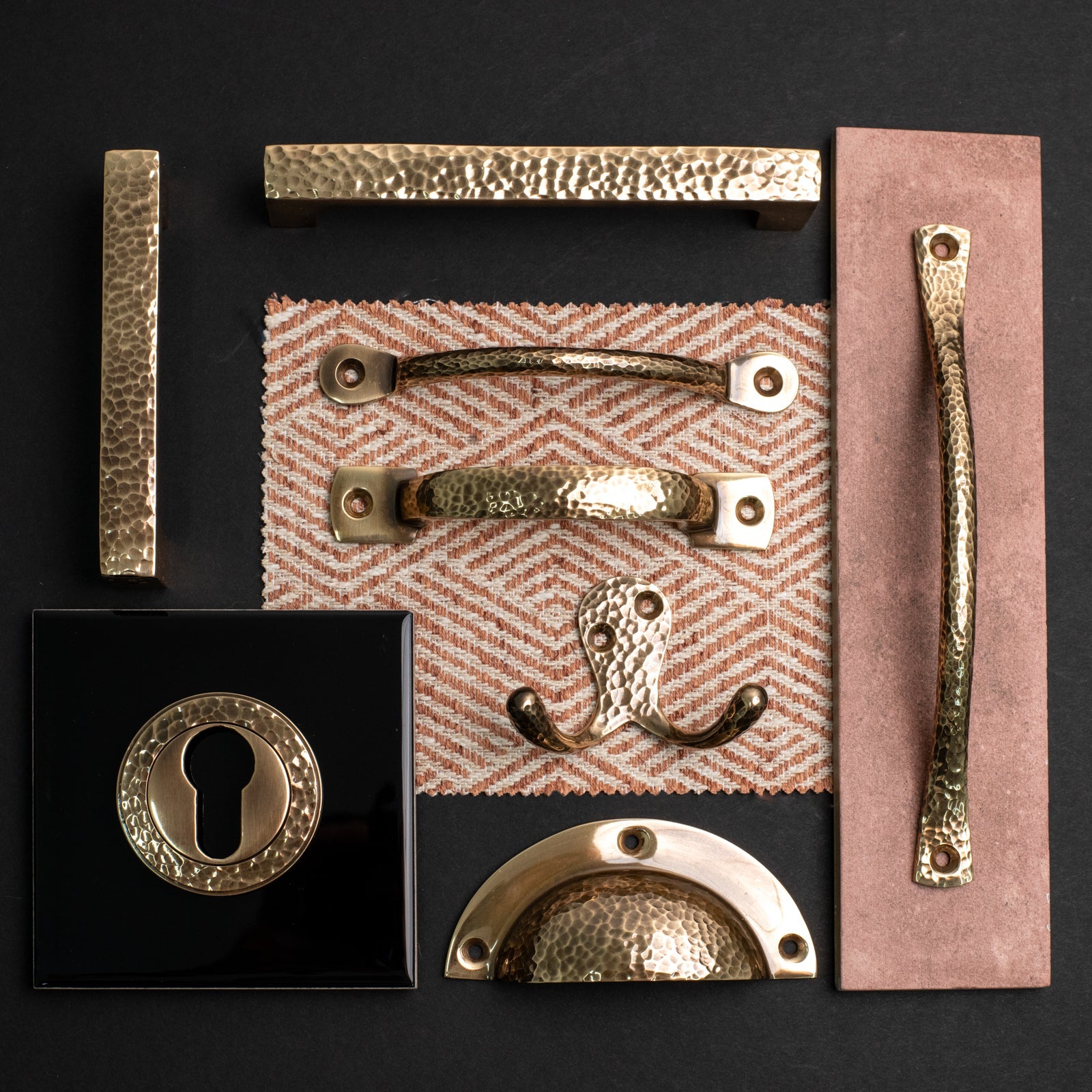 Hand Beaten Hardware Door & Cabinet Furniture