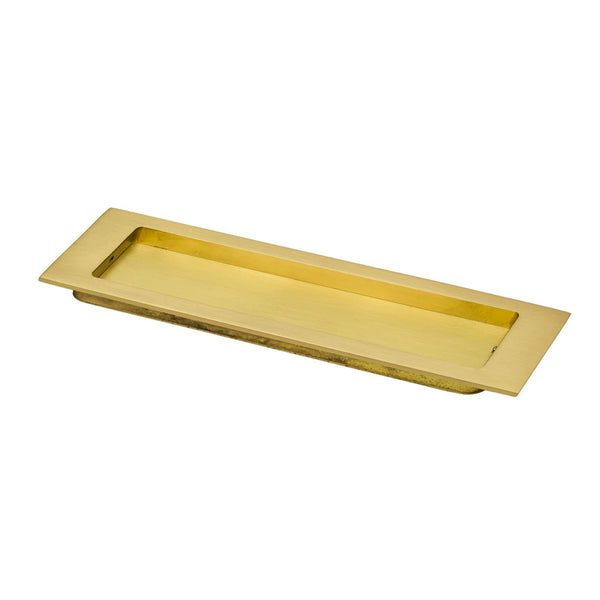 Satin Brass Sliding & Pocket Door Furniture