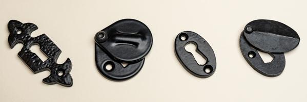 Black escutcheons