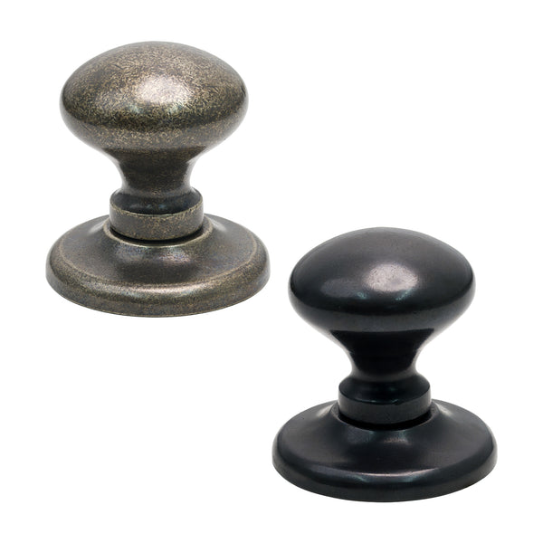 Variant image of Bronze Round Centre Door Knob