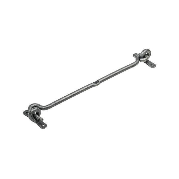 SHOW 14 Inch Pewter Forged Cabin Hook