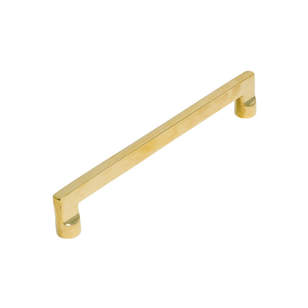   Image of 203mm Unlacquered Brass Apollo Cabinet Pull Handle