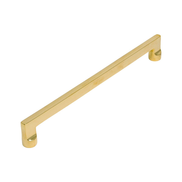   Image of 256mm Unlacquered Brass Apollo Cabinet Pull Handle