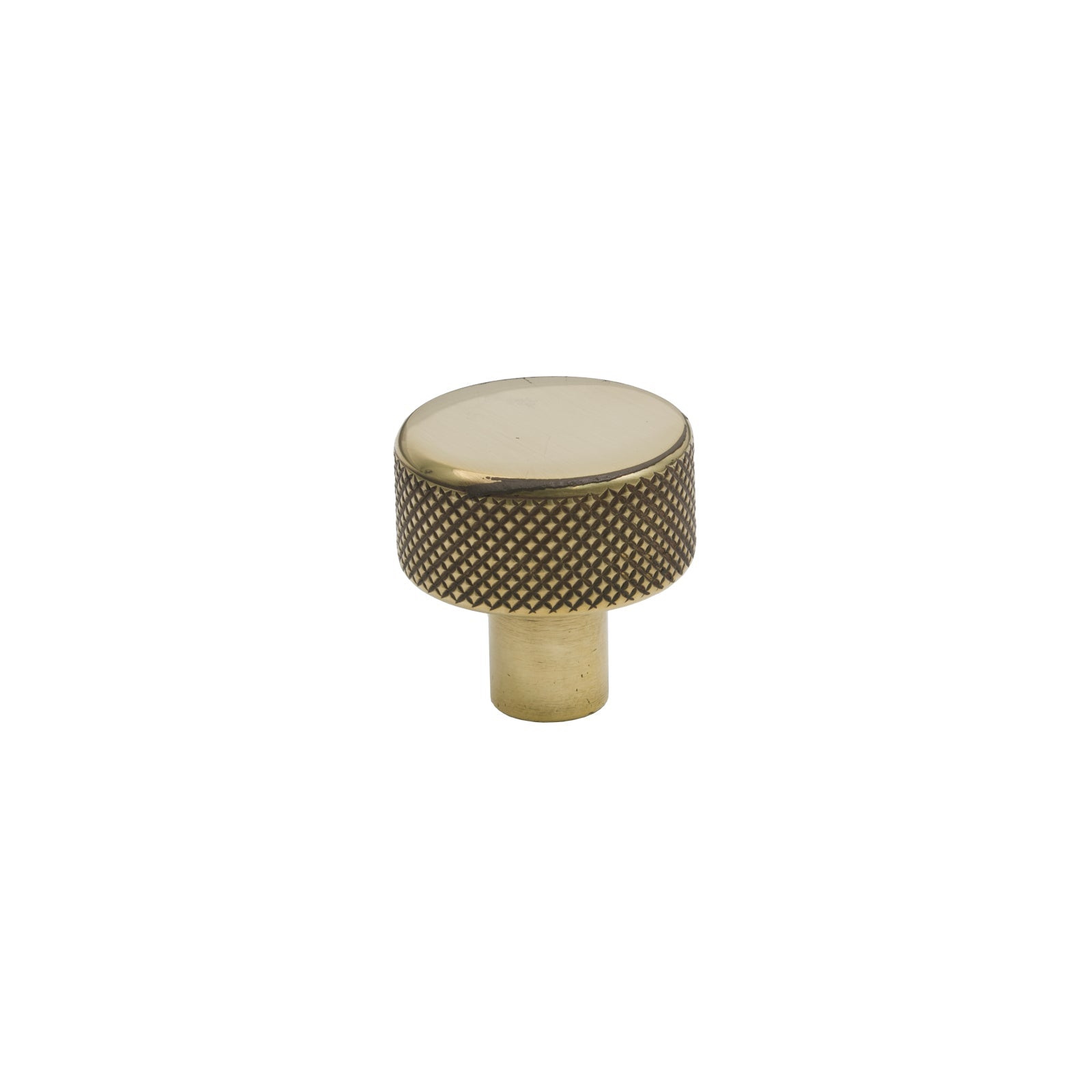 SHOW 25mm Antique Brass Brompton Cabinet Knob - No Rose