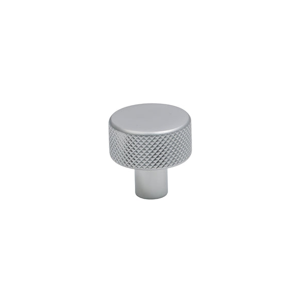 SHOW 25mm Satin Chrome Brompton Cabinet Knob - No Rose