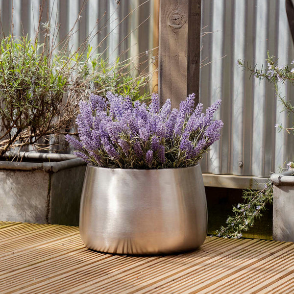 28cm plant pot 28cm Hepworth Pot w/ Drainage holes | 2 Finishes