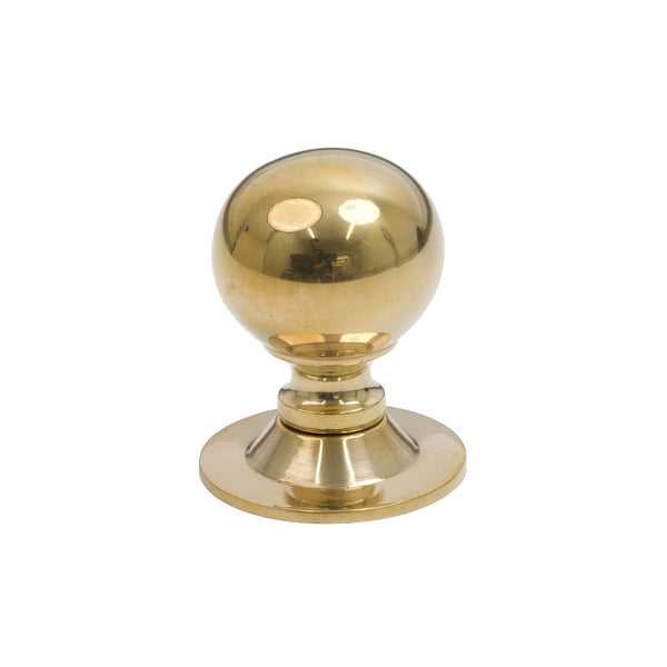 SHOW 31mm Polished Brass Ball Cabinet Knob