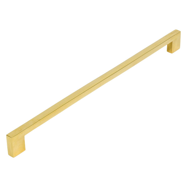   Image of 320mm Unlacquered Brass Metro Cabinet Pull Handle