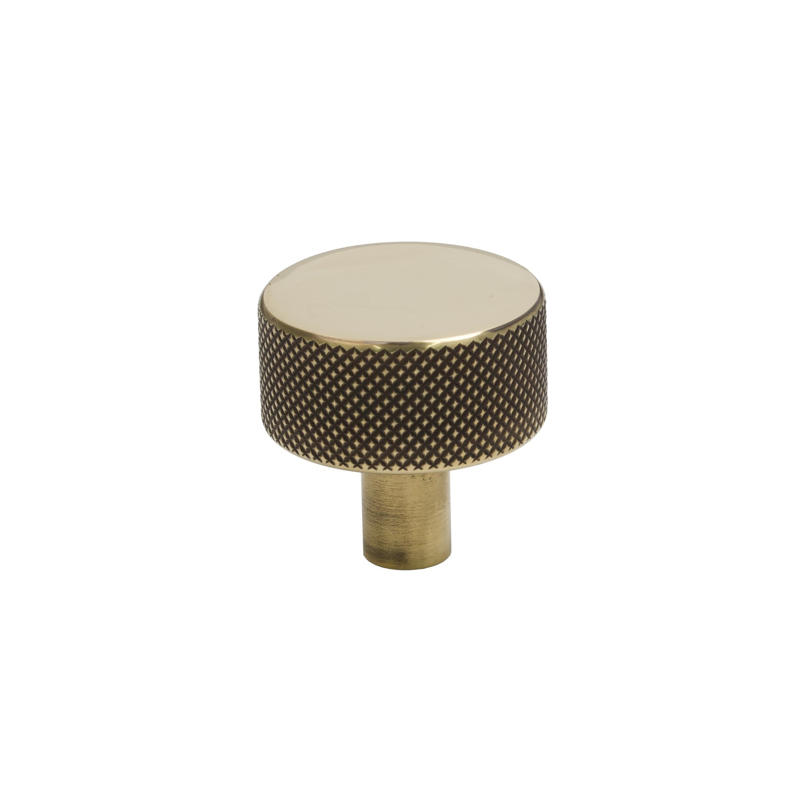 SHOW 32mm Antique Brass Brompton Cabinet Knob - No Rose