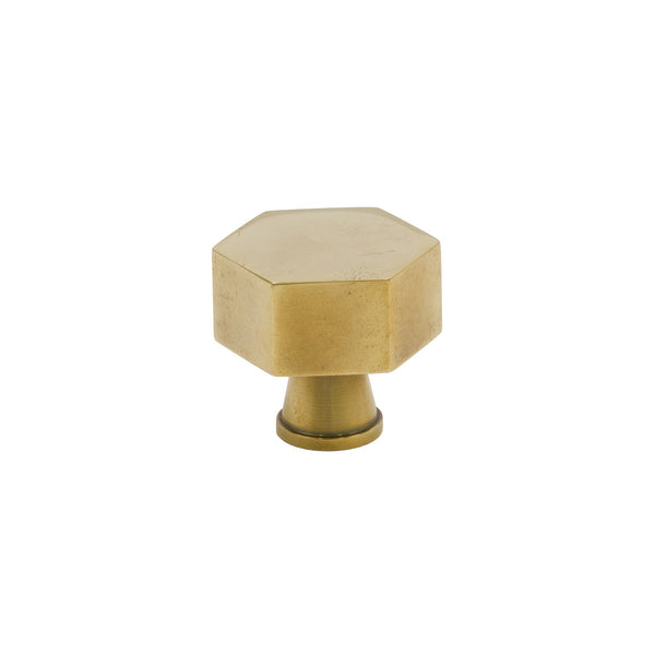 SHOW 32mm Antique Brass Kahlo Cabinet Knob