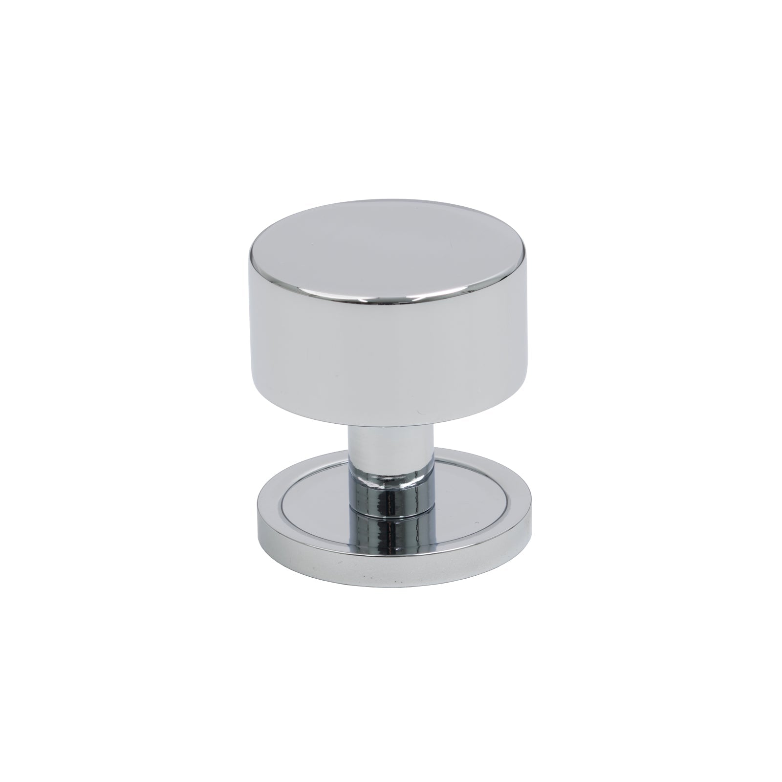 SHOW 32mm Matt Black Kelso Cabinet Knob - Round Rose