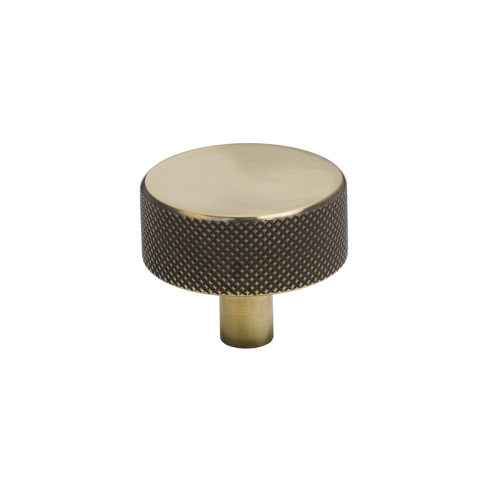SHOW 38mm Antique Brass Brompton Cabinet Knob - No Rose