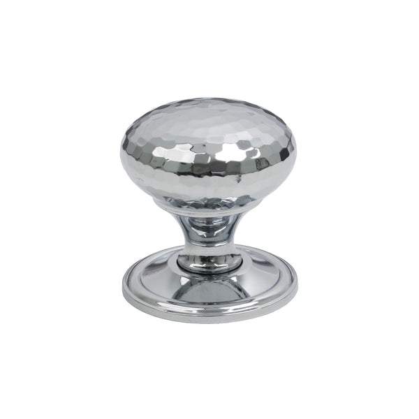 SHOW 38mm Polished Bronze Hammered Mushroom Cabinet Knob