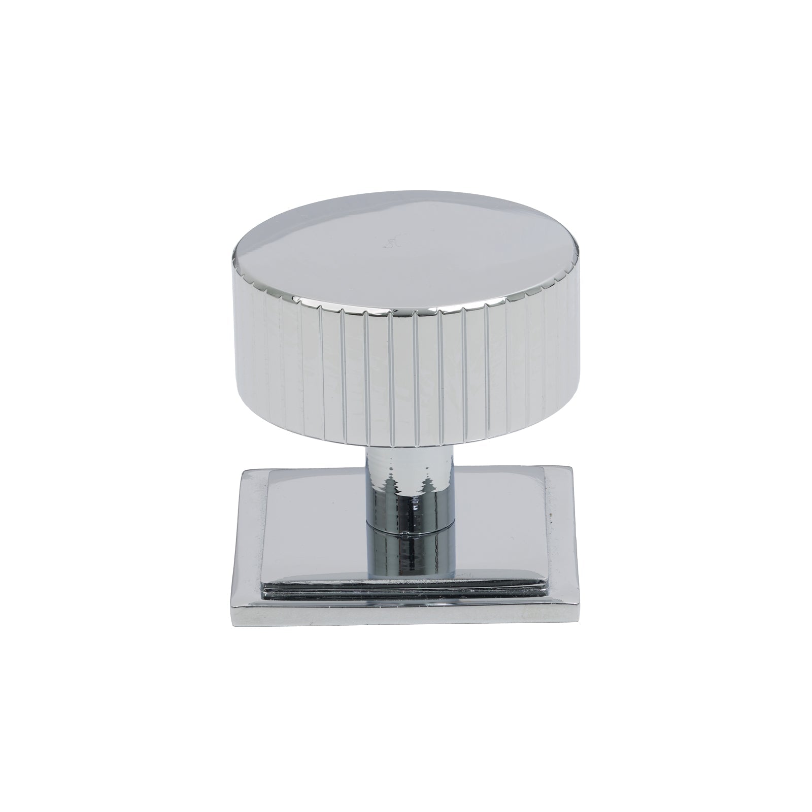 SHOW 38mm Polished Chrome Judd Cabinet Knob - Square Rose