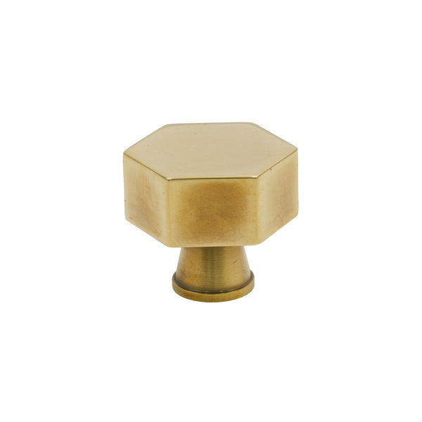 SHOW 38mm Antique Brass Kahlo Cabinet Knob