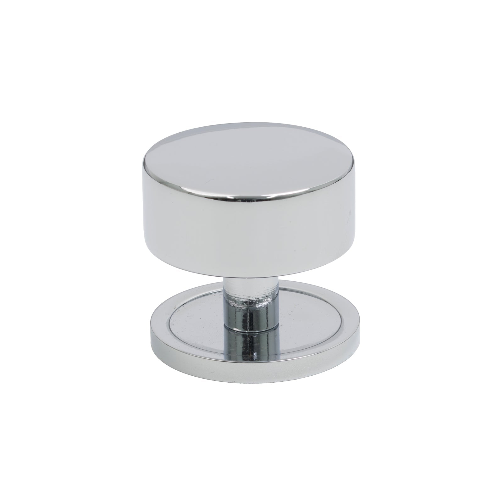 SHOW 38mm Matt Black Kelso Cabinet Knob - Round Rose