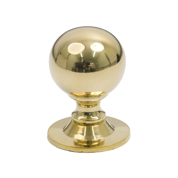 SHOW 39mm Polished Brass Ball Cabinet Knob