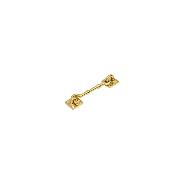 SHOW 4 Inch Polished Brass Cabin Hook