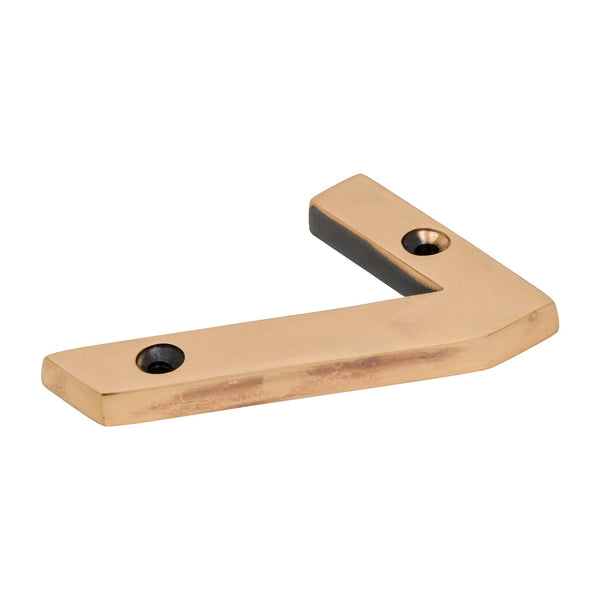SHOW Polished Bronze Front Door Number 7