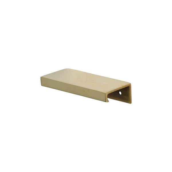 SHOW 100mm Antique Brass Plain Edge Pull