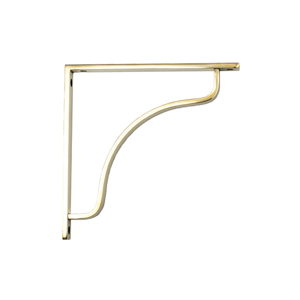 SHOW 200mm Antique Brass Abingdon Shelf Bracket