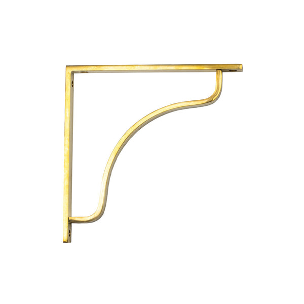 SHOW 200mm Polished Brass Abingdon Shelf Bracket
