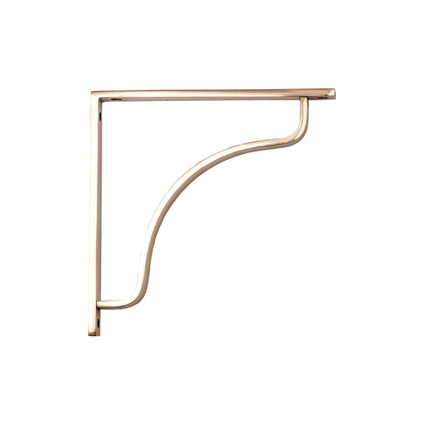 SHOW 200mm Polished Bronze Abingdon Shelf Bracket