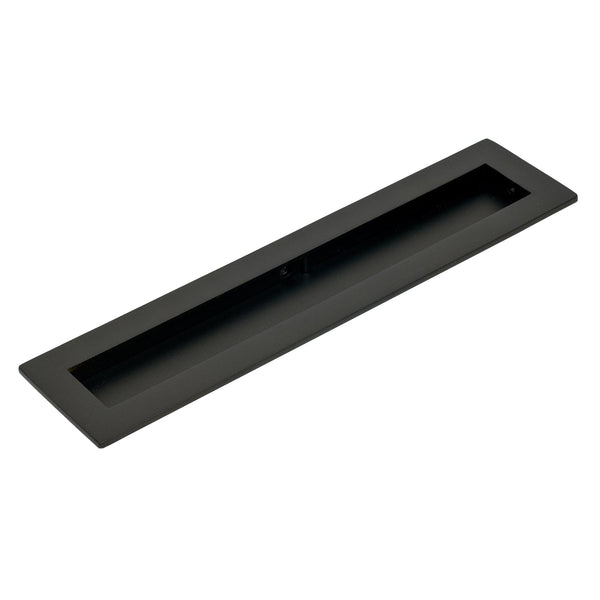 SHOW 250mm Aged Bronze Plain Rectangular Flush Pull 