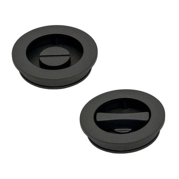 SHOW Aged Bronze Plain Round Pull - Privacy