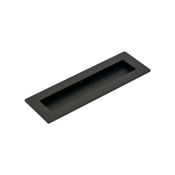 SHOW 175mm Aged Bronze Plain Rectangular Flush Pull 
