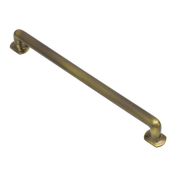 SHOW Image of 482mm Antique Brass Large Traditional Door Pull Handle