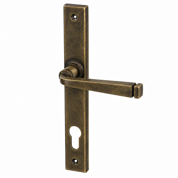  Burnished Brass Avon Slimline Multipoint Door Handle
