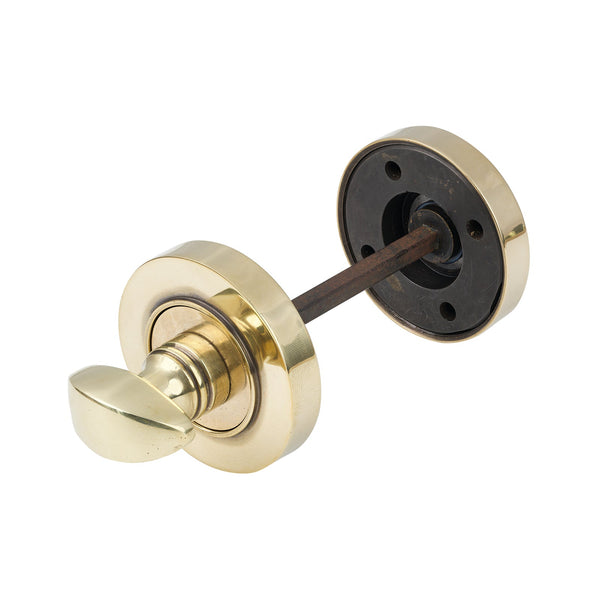 SHOW Antique Brass Plain Round Thumbturn