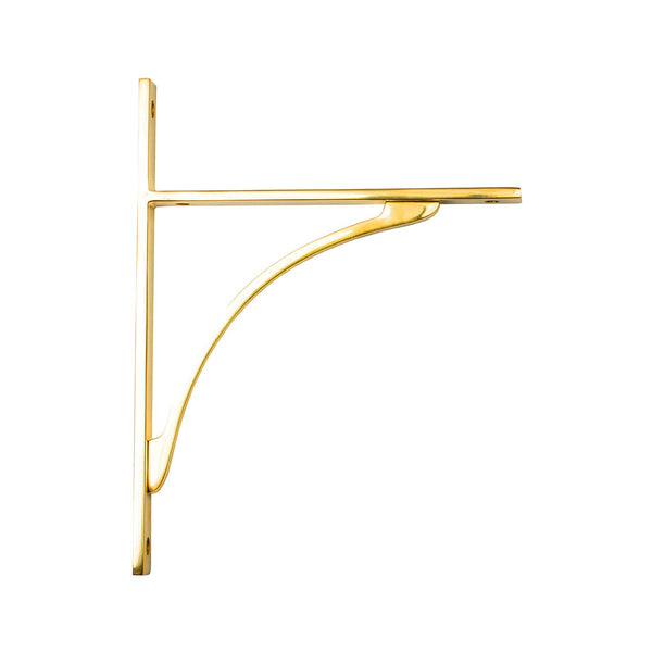 SHOW 260mm Polished Brass Apperley Shelf Bracket