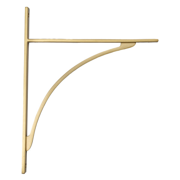 SHOW 314mm Satin Brass Apperley Shelf Bracket