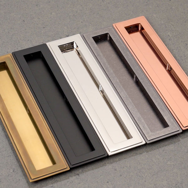 Sliding & Pocket Door Flush Handles | Recessed Door Hardware