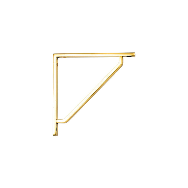 SHOW 150mm Antique Brass Barton Shelf Bracket