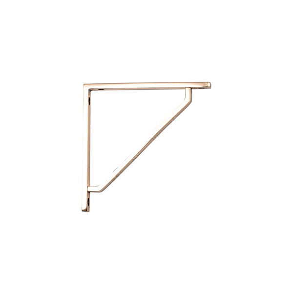 SHOW 150mm Polished Bronze Barton Shelf Bracket