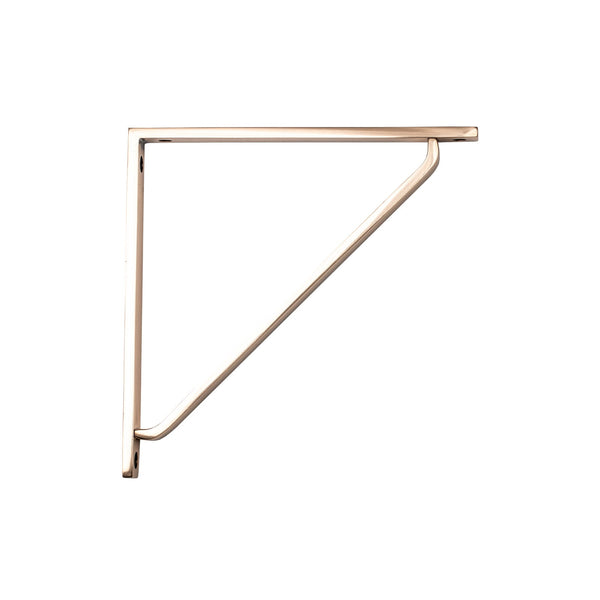 SHOW 200mm Polished Bronze Barton Shelf Bracket