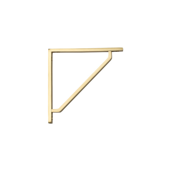SHOW 150mm Satin Brass Barton Shelf Bracket