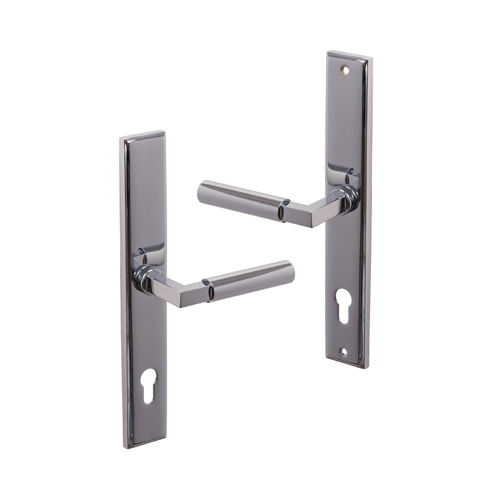 SHOW Right Handed Polished Chrome Bauhaus Multipoint Door Handle