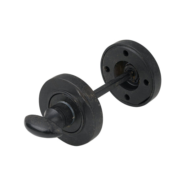 SHOW Black Plain Round Thumbturn