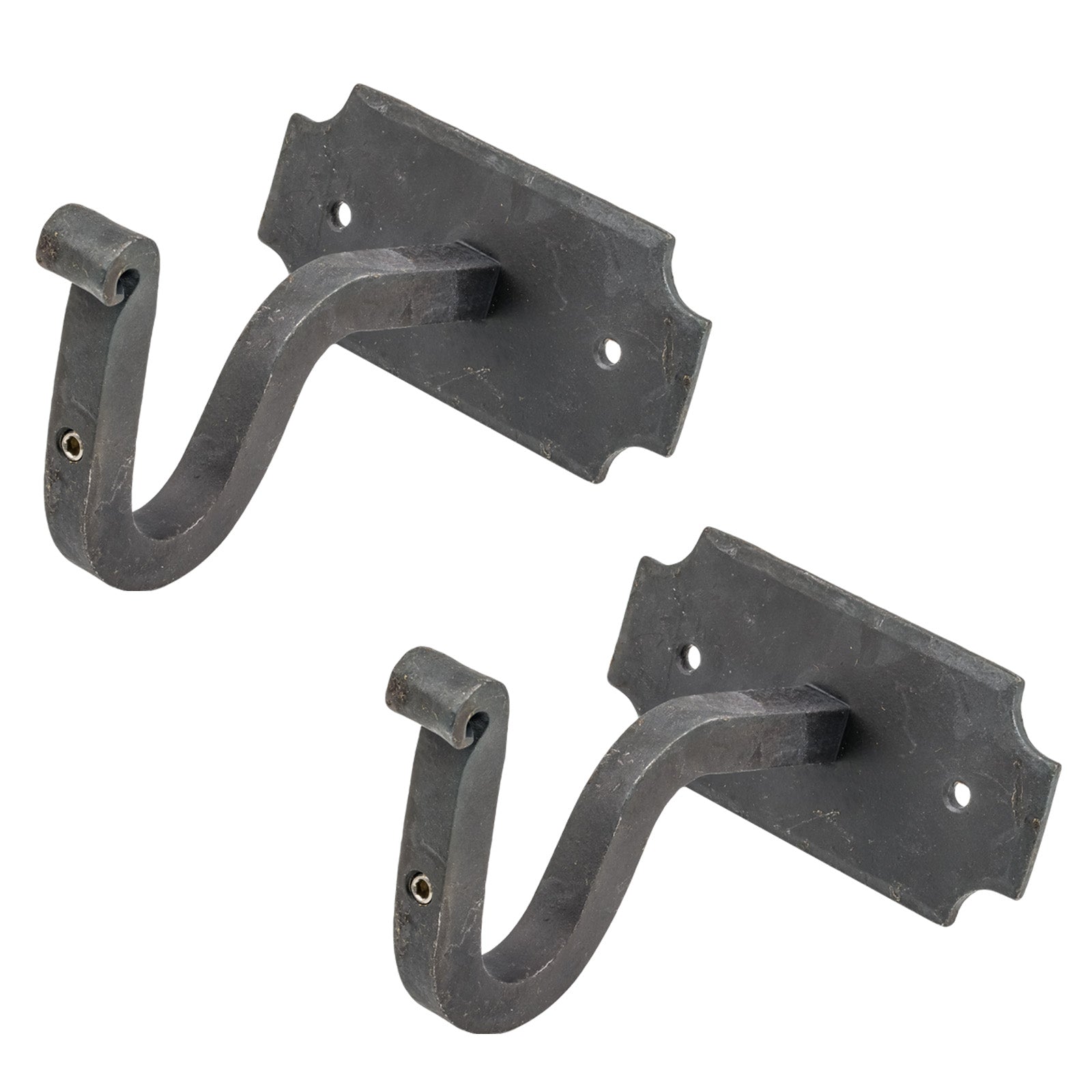 Curtain Pole Brackets | Beeswax, Black & Pewter | Suffolk Latch Company