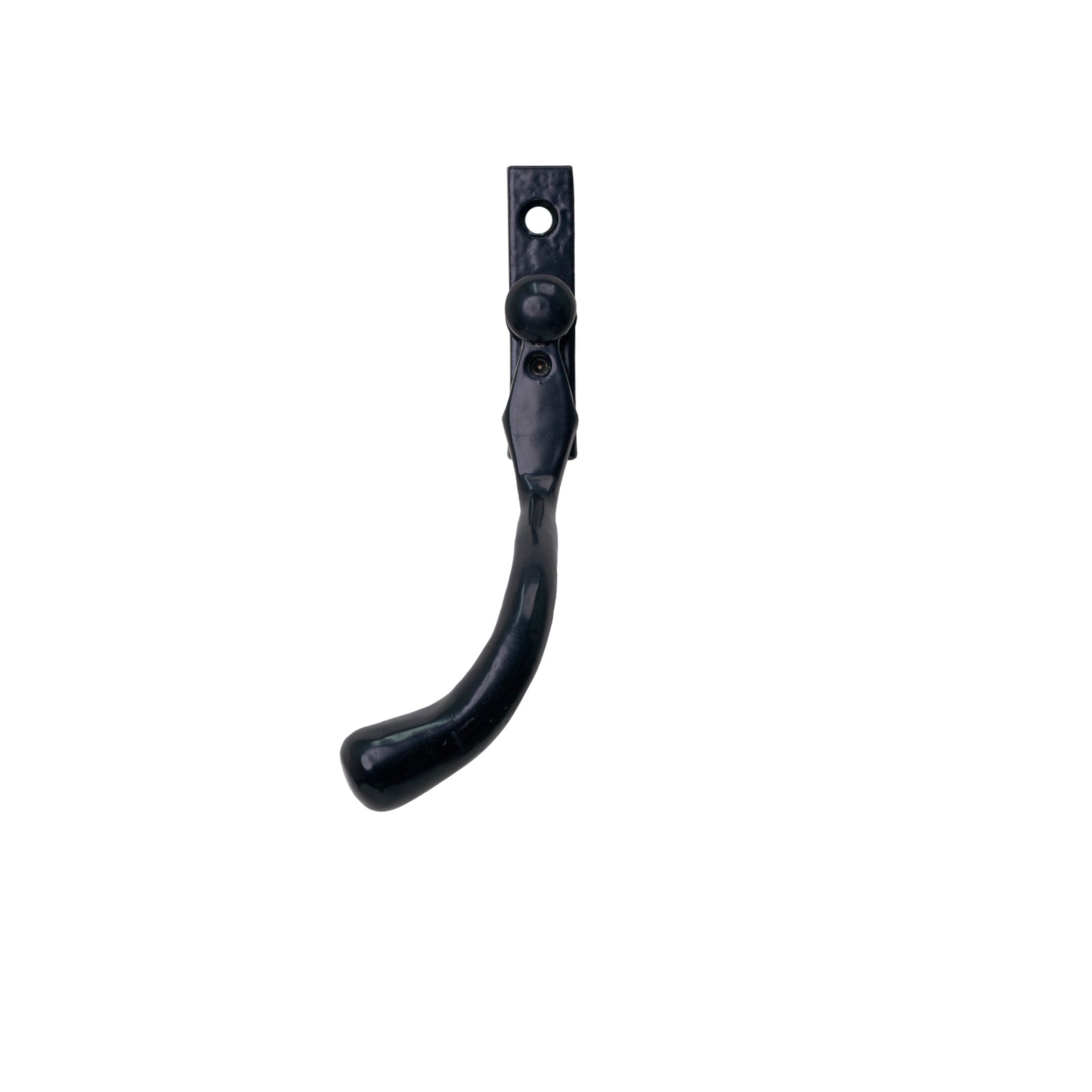 SHOW LH Black Large 16mm Peardrop Espagnolette