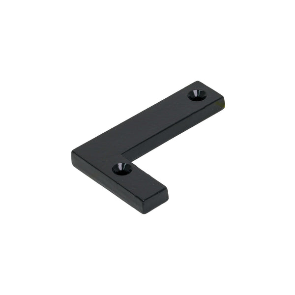 SHOW SHOW Image of Black Front Door Letter L