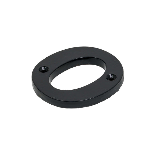 SHOW SHOW Image of Black Front Door Letter O