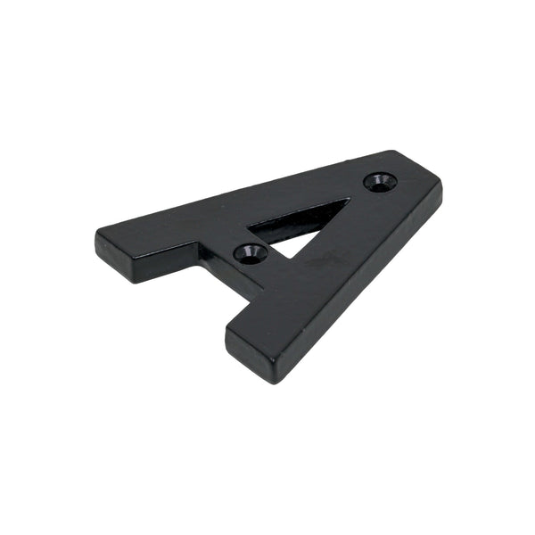 SHOW SHOW Image of Black Front Door Letter A