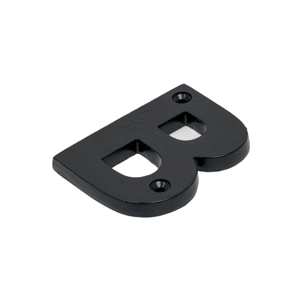 SHOW SHOW Image of Black Front Door Letter B